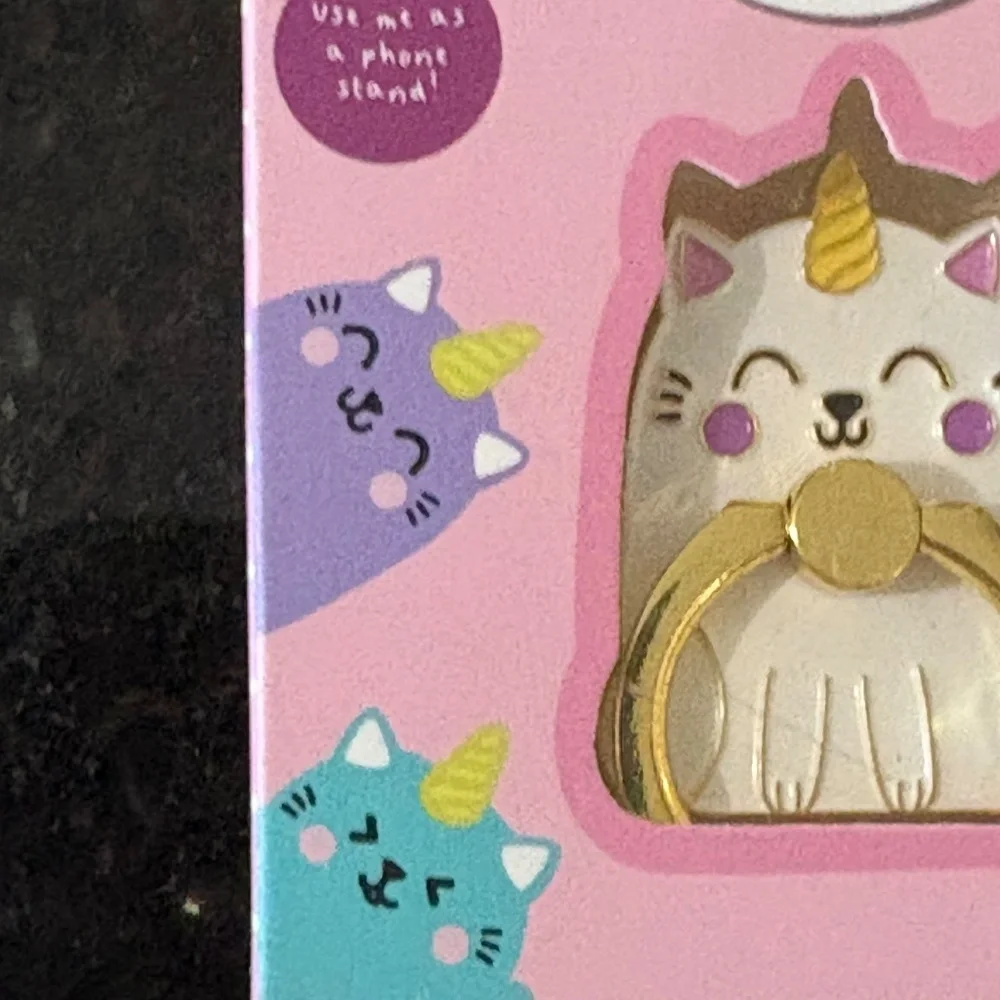 NWT Super Cute Kittycorn Phone Ring